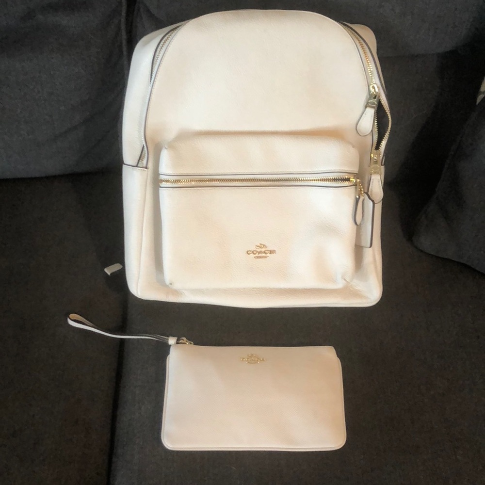 Coach backpack purse